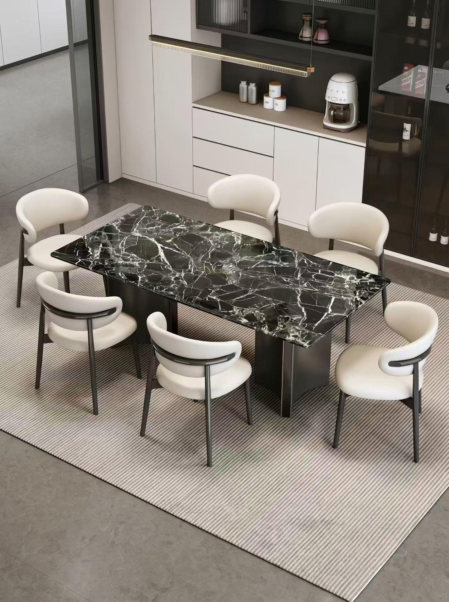 Black Round Pedestal Dining Table