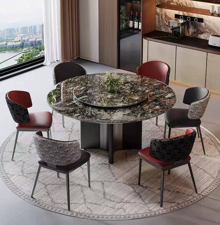 Contemporary Round Dining Set